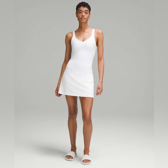 lululemon athletica Dresses & Skirts - Lululemon Align Dress White sz 8